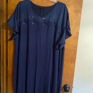 Lane Bryant Navy Dress